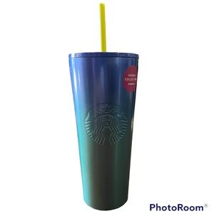 NEW Starbucks Hawaii Collection Blue Ombre Turtle 24oz Tumbler